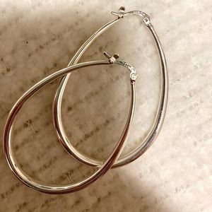 International Bullion Silver Hoop Earrings